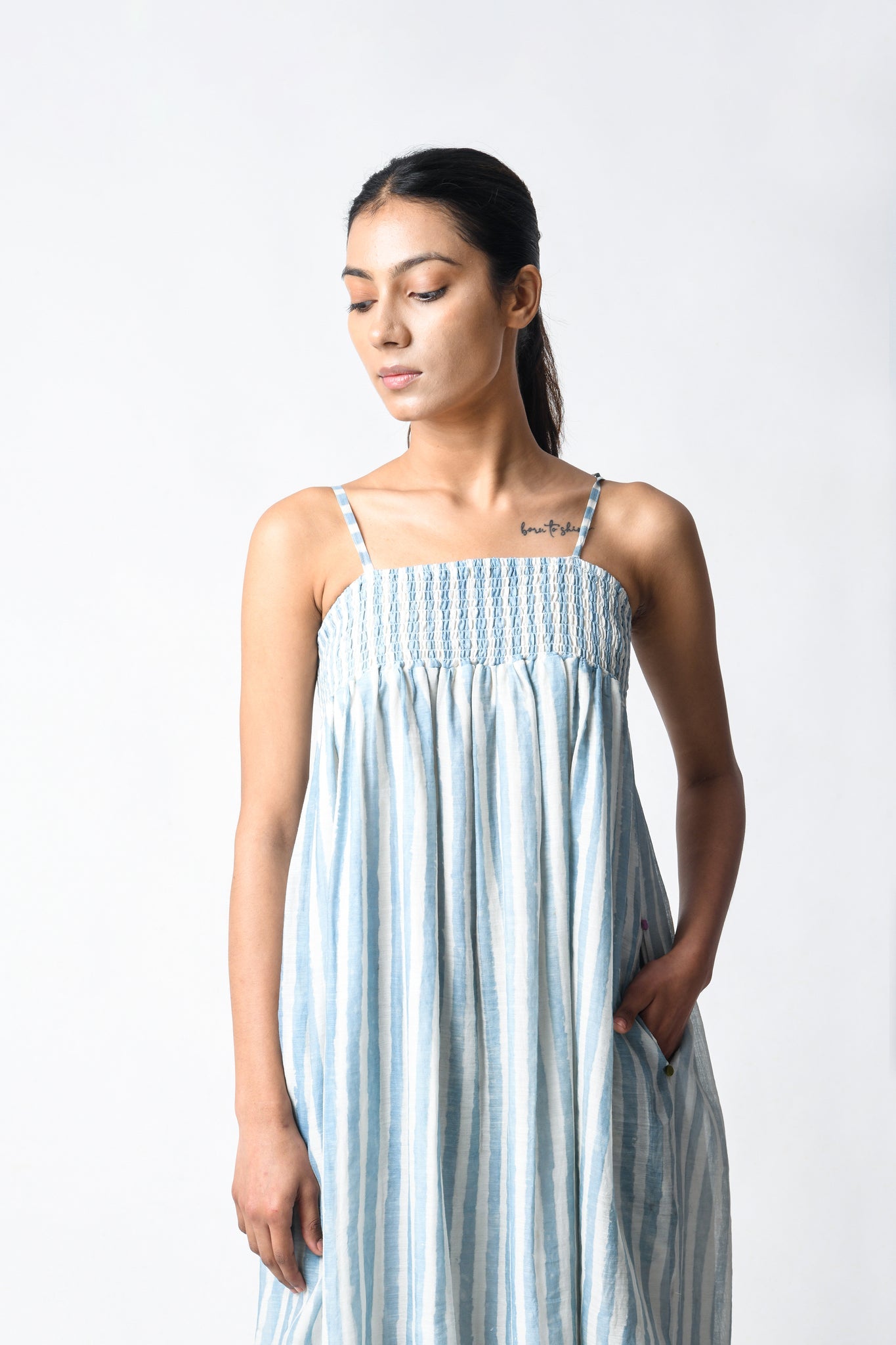 Strappy Sky Dress - CiceroniDressesJayati Goenka