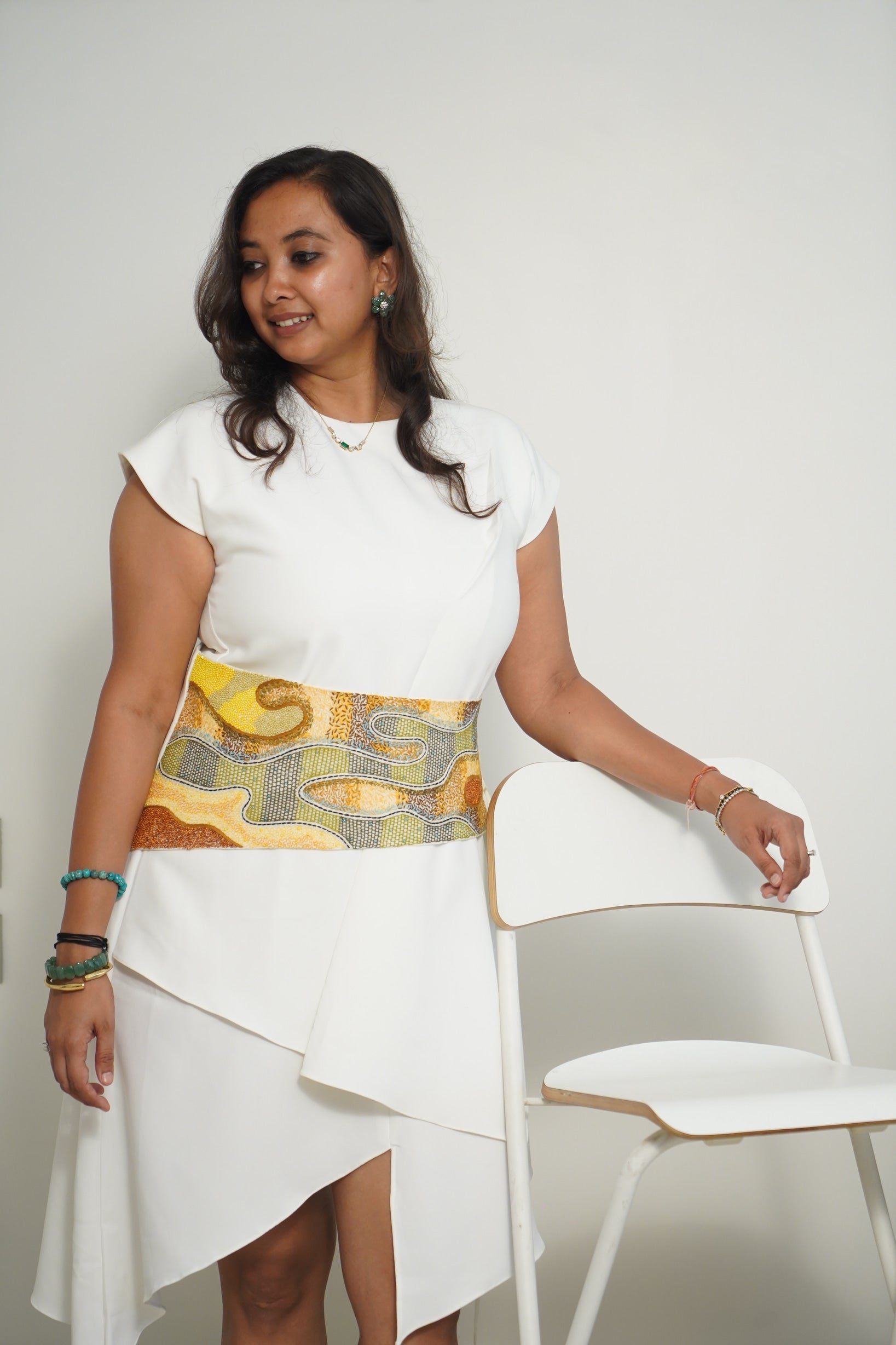 Strata Corset Belt - CiceroniBeltsArtbeats by Keerthana