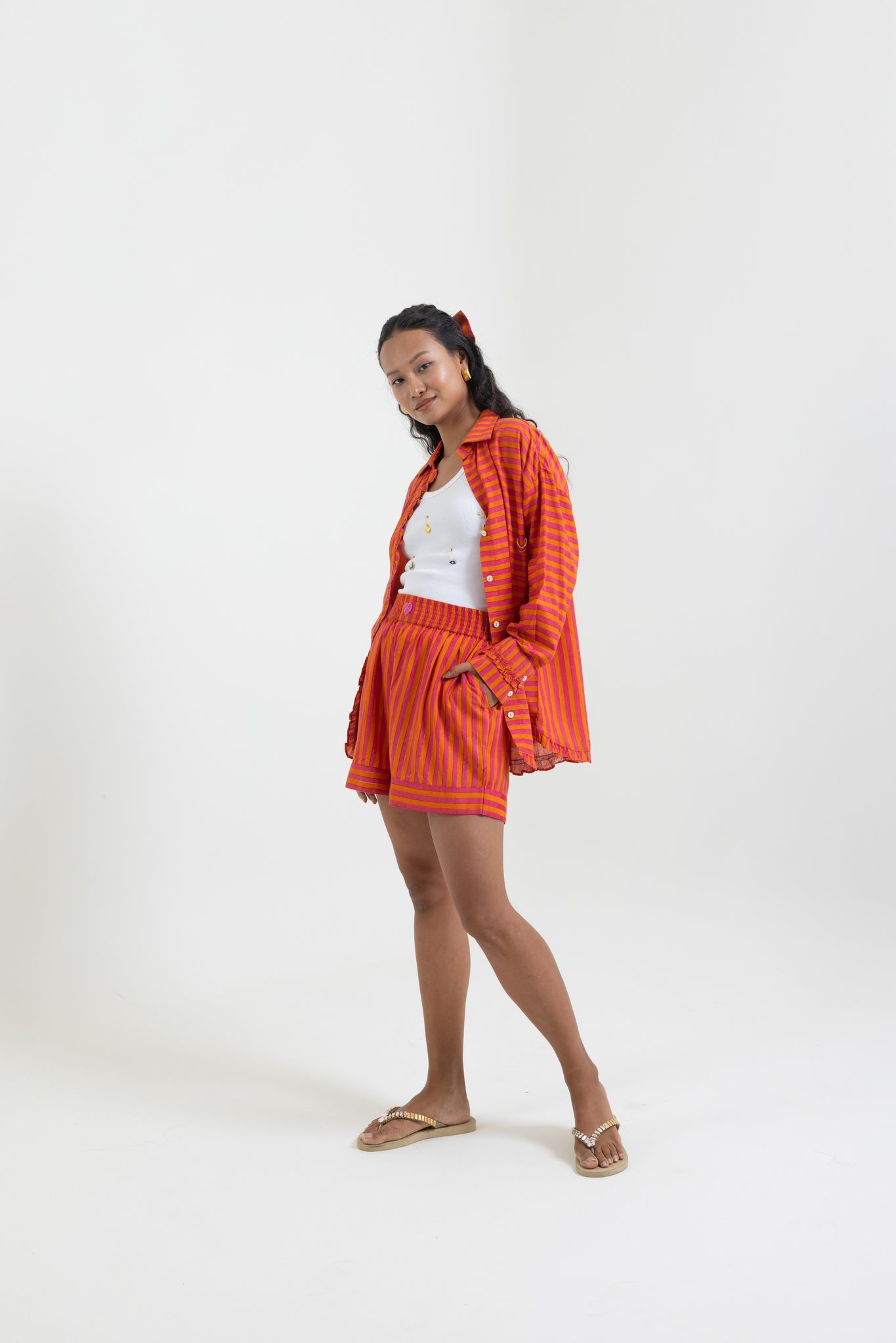 Stripes Shorts - CiceroniShortsLabel Sugar