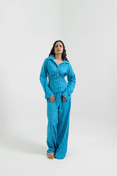 Stripes Tappered Shirt - CiceroniWomen ShirtsLabel Sugar