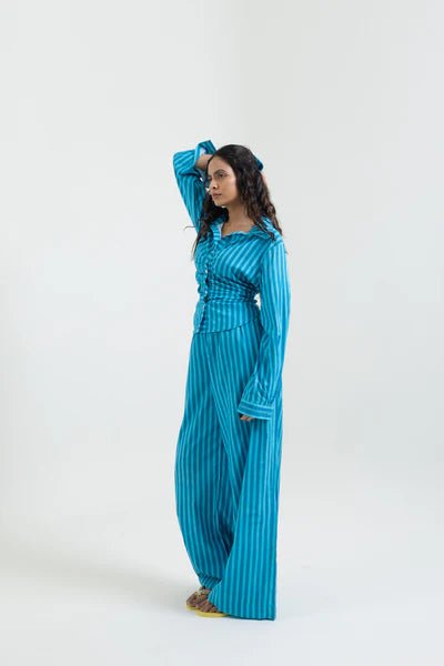 Stripes Tappered Shirt - CiceroniWomen ShirtsLabel Sugar