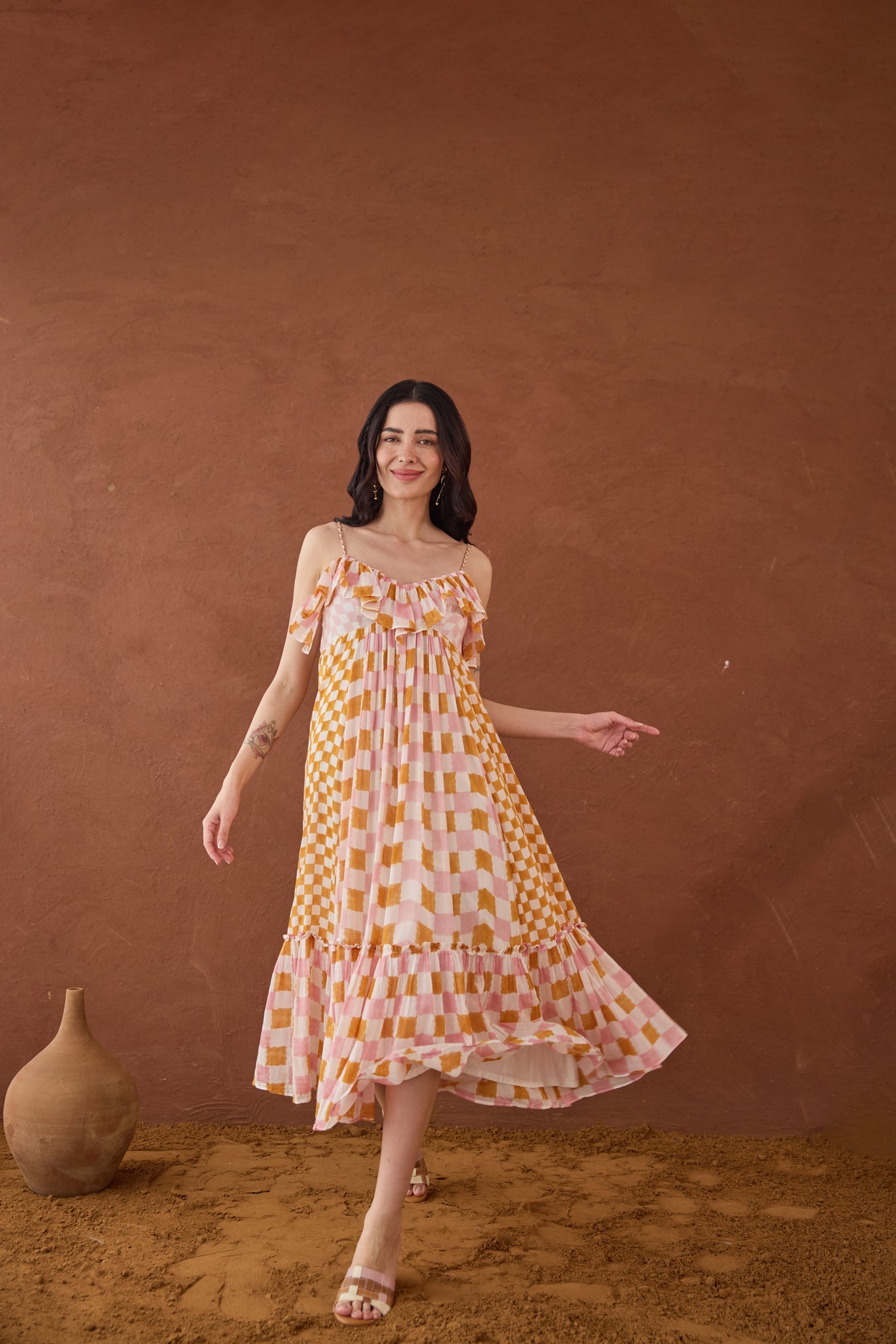 Summer Strokes Dress - CiceroniDressesTaro