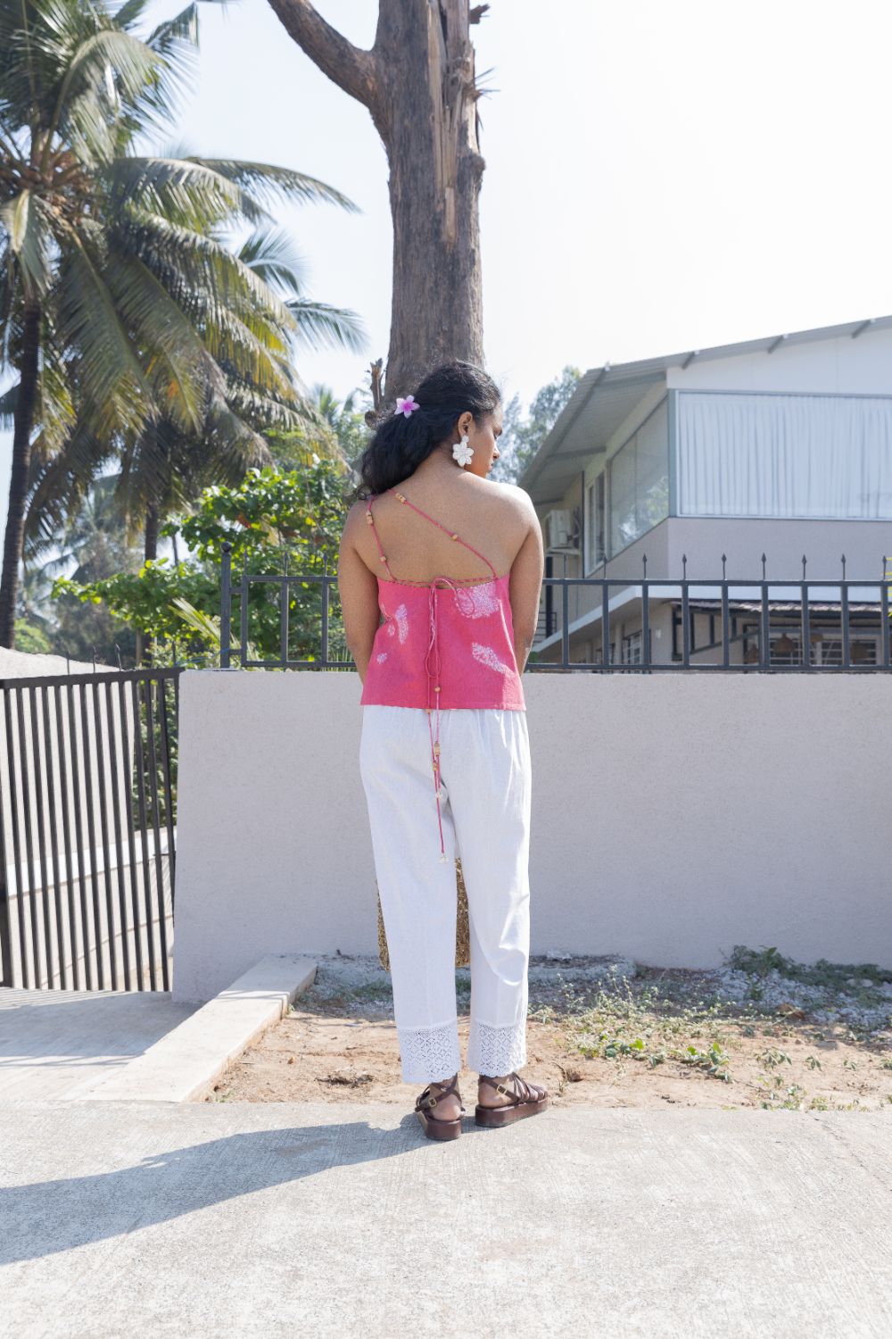 Sun - Kissed Shoulder Top - CiceroniTopsAnushé Pirani