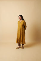 Sunehri Adaa Embroidered Co-ord Set- Set of 2 - CiceroniKurta Set, Festive WearPants and Pajamas