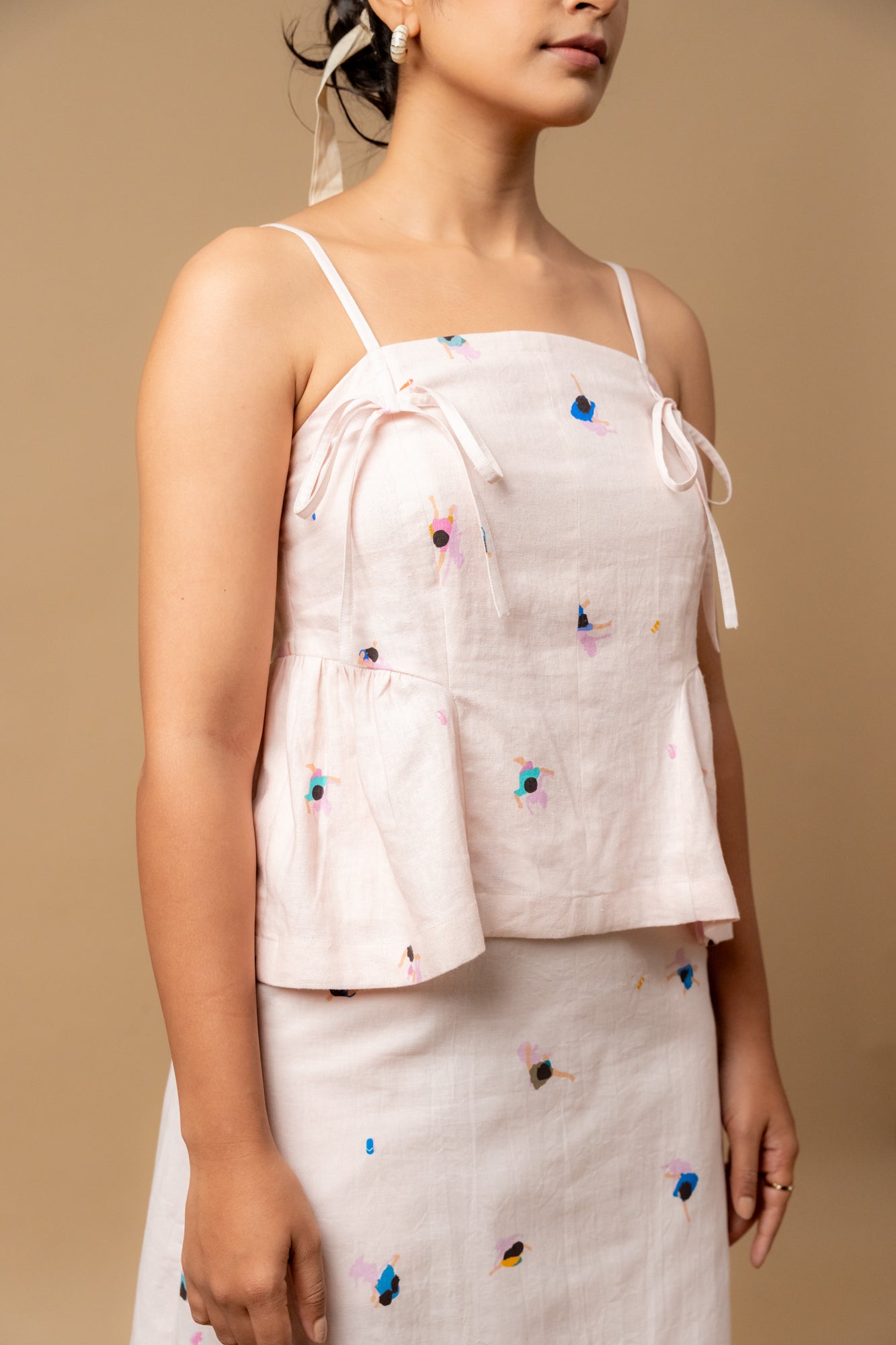 Sunhat Spell Printed Top - CiceroniTopsDoodlage