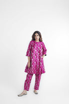 Sunheri Kurta Set in Pink - CiceroniKurta Set, Festive WearShriya Singhi