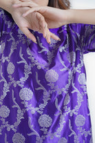 Sunheri Kurta Set in Purple - CiceroniKurta Set, Festive WearShriya Singhi