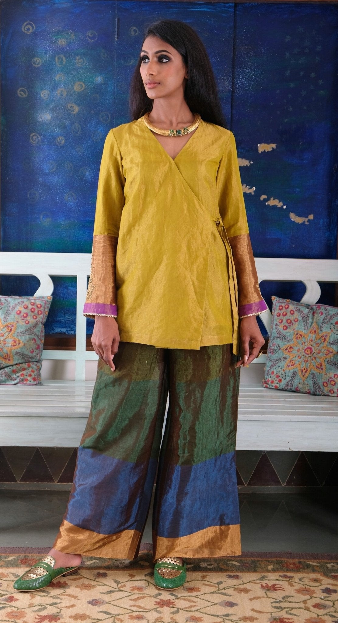 Suvarna Zea Set - CiceroniKurta Set, Festive WearRaga & Co.