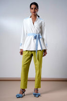 Taj – Serene Ice Top + Olive Pants - CiceroniCo - ord SetMadder Much