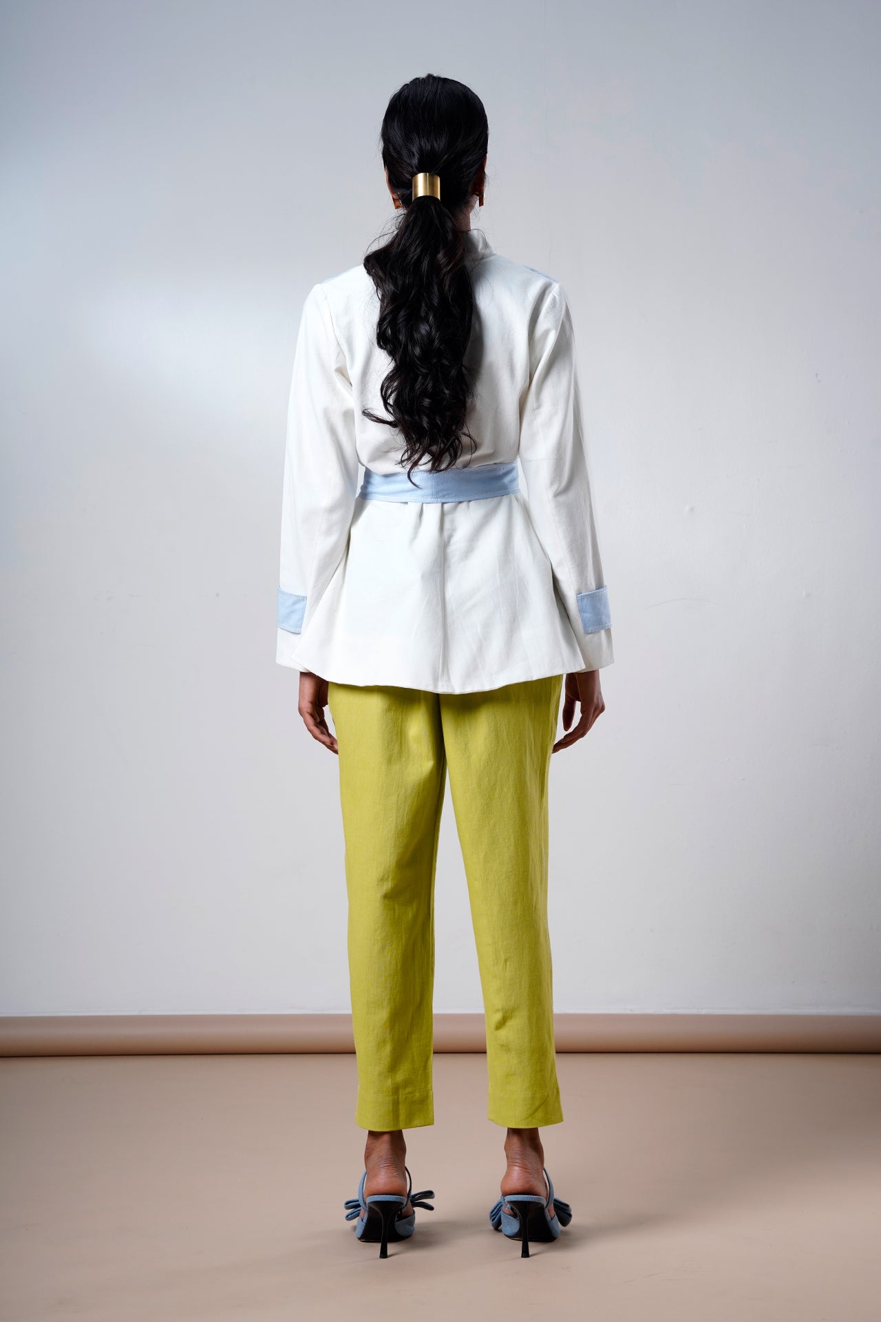 Taj – Serene Ice Top + Olive Pants - CiceroniCo - ord SetMadder Much