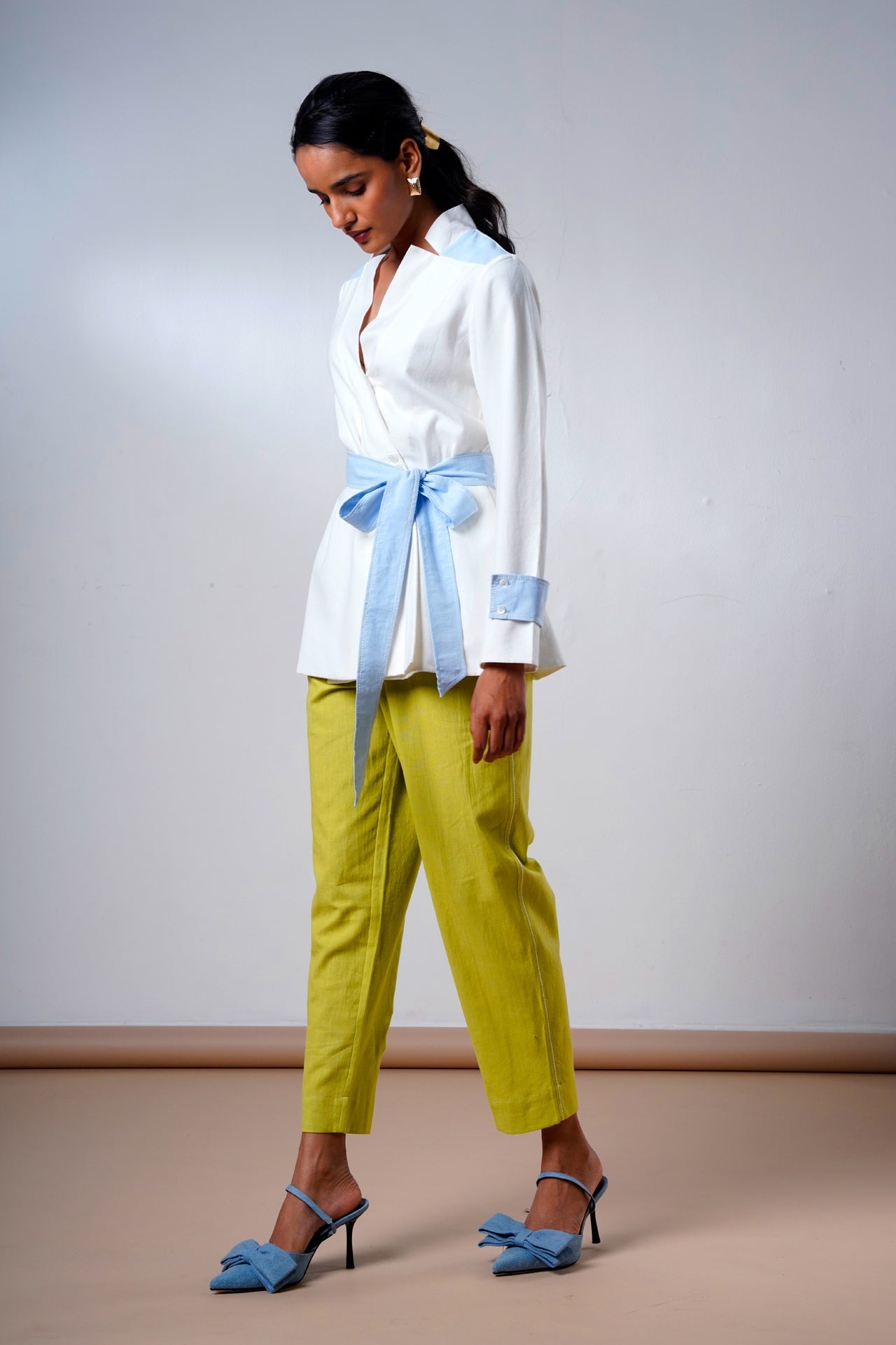 Taj – Serene Ice Top + Olive Pants - CiceroniCo - ord SetMadder Much