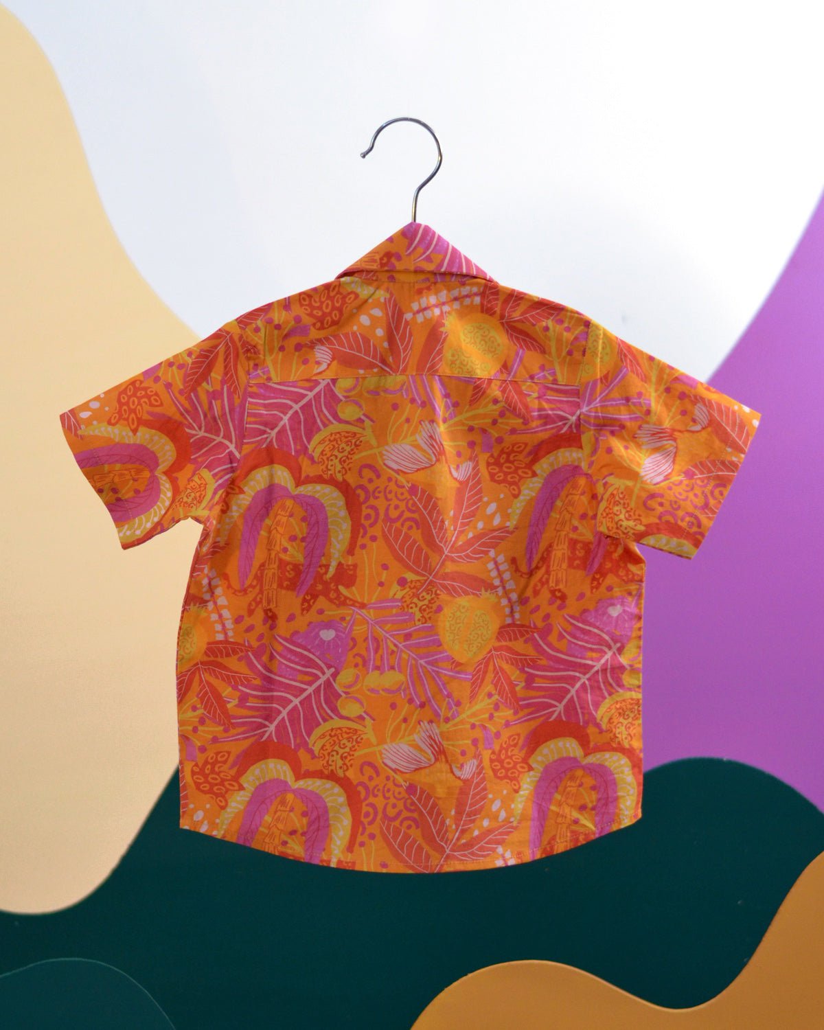 Tango Tropics Printed Cotton Hawaiian Shirt - CiceroniShirtsMiko Lolo