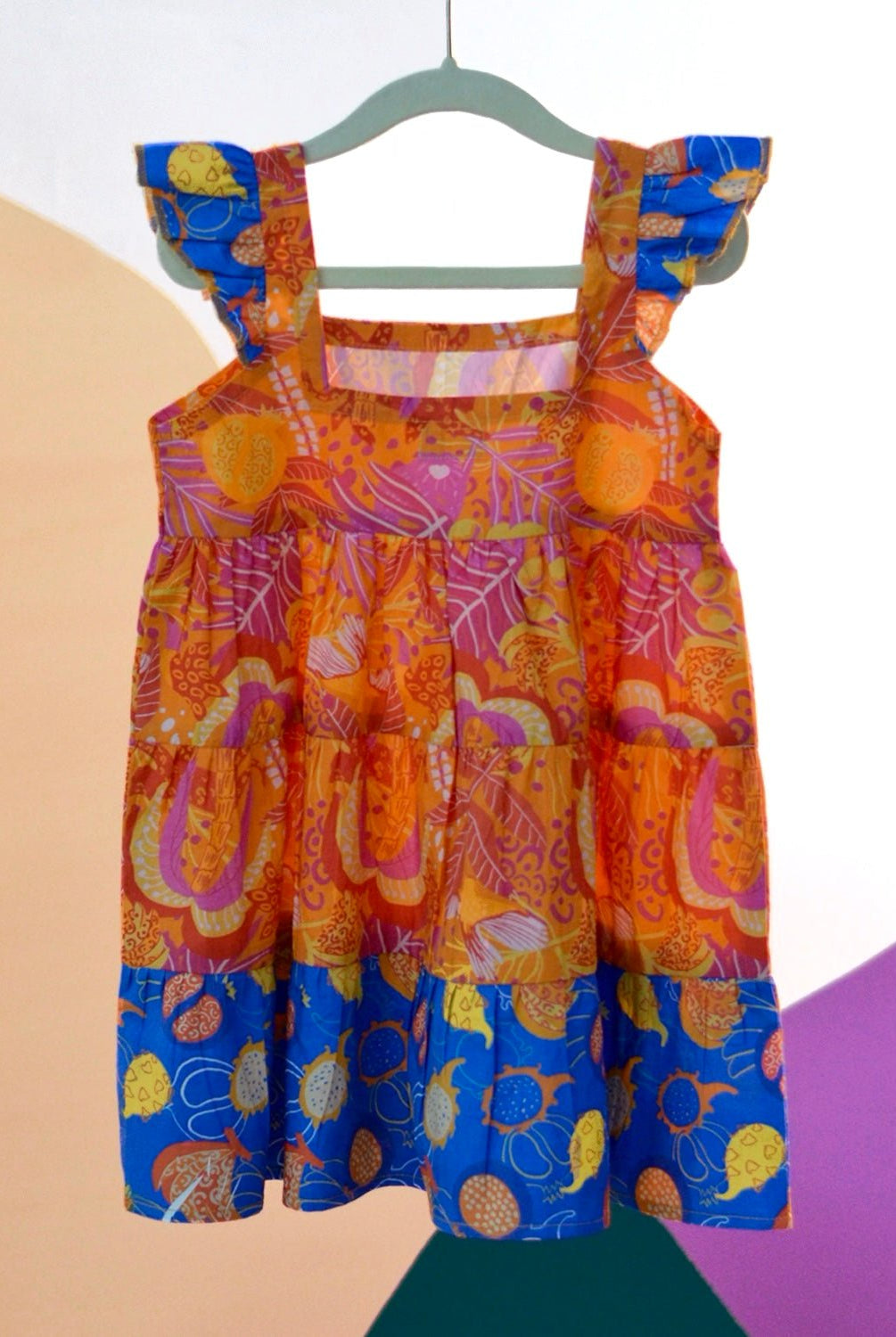 Tango Tropics Printed Tiered Dress - CiceroniDressesMiko Lolo