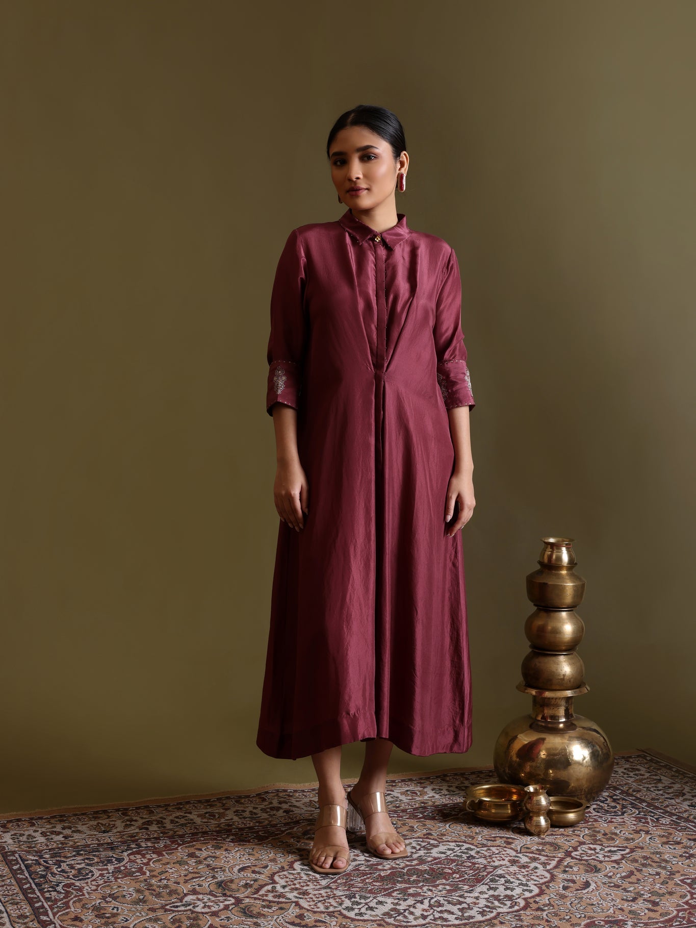 Tanira Shirt Dress - CiceroniDressesChokhi Chorri
