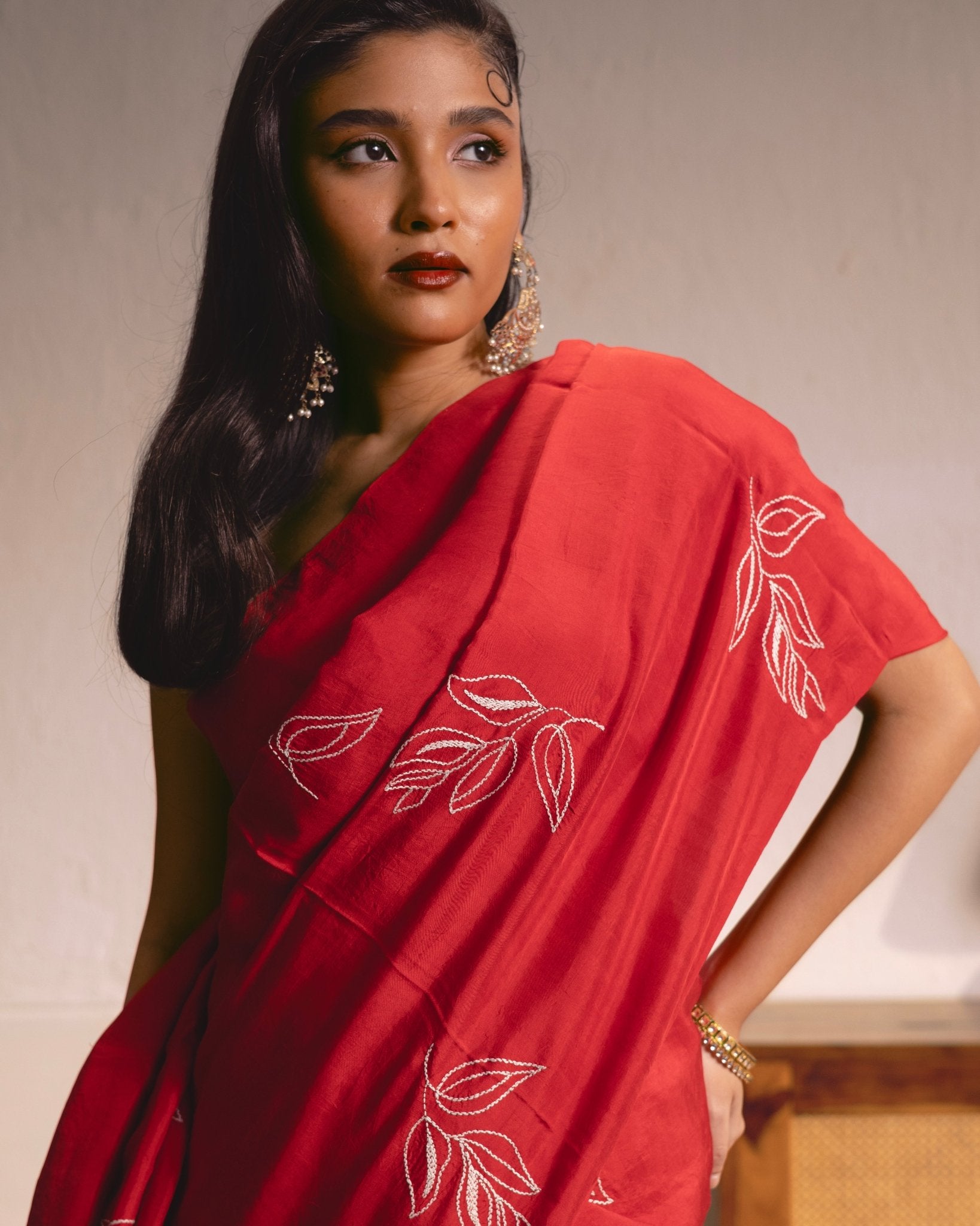 Tarana - Red - CiceroniSareeIra