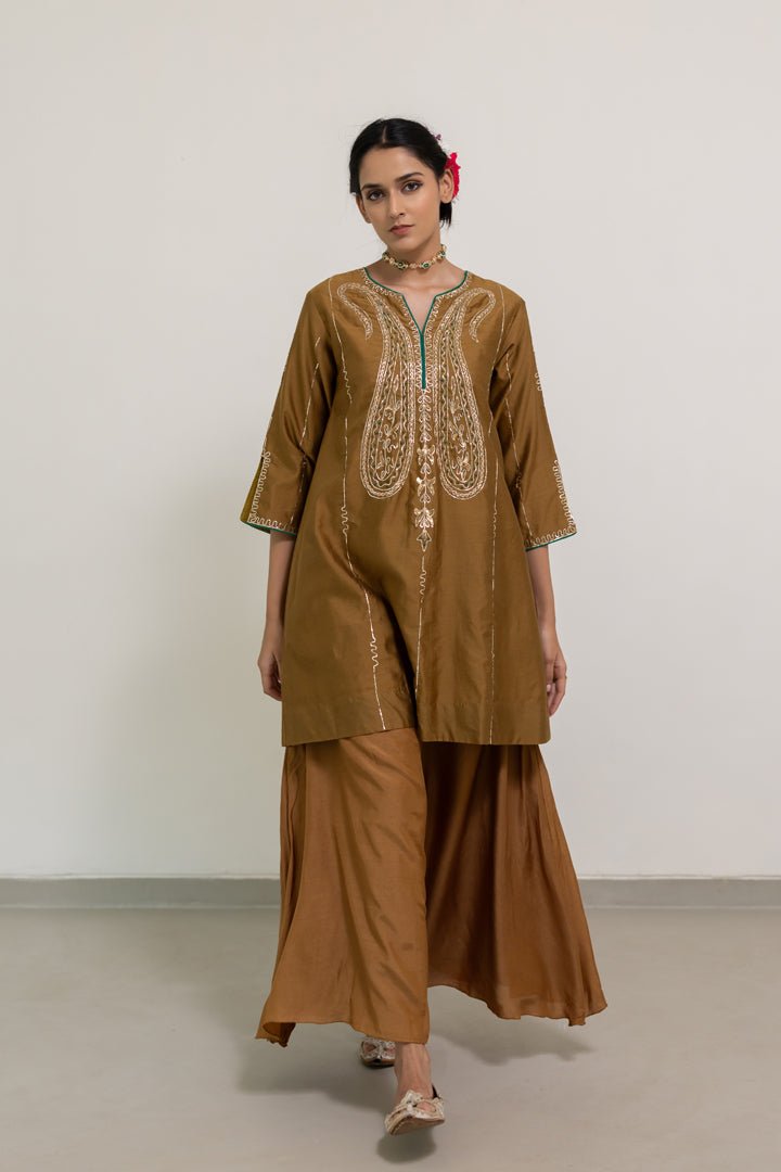 Taruni Paisely Kurta and Palazzos Set - CiceroniKurta Set, Festive WearSilai Studio