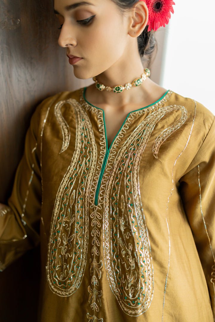 Taruni Paisely Kurta and Palazzos Set - CiceroniKurta Set, Festive WearSilai Studio