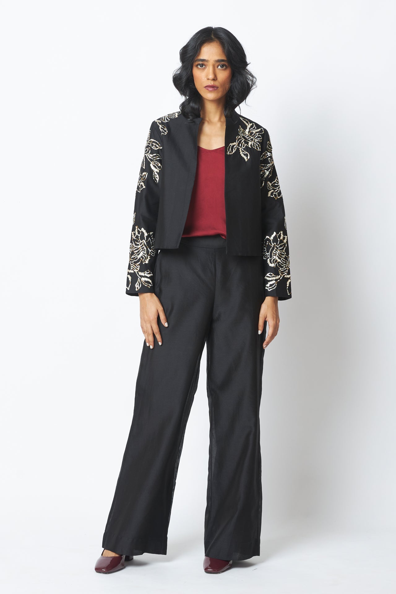 Teresa - Sequin Short Jacket & Pant Set - CiceroniCo - ord SetMadder Much