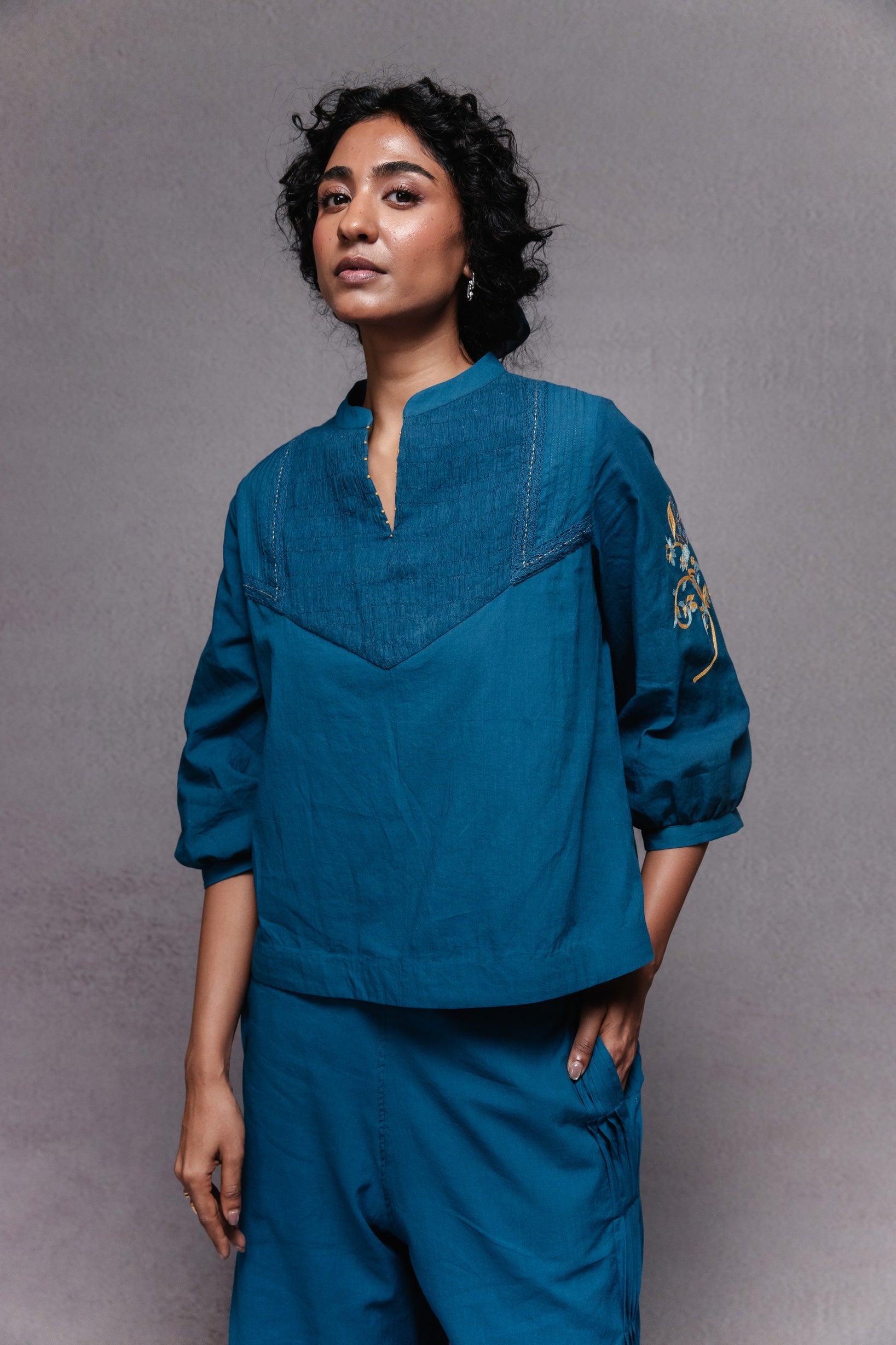 Terra Top in Blue - CiceroniTopsSubbah