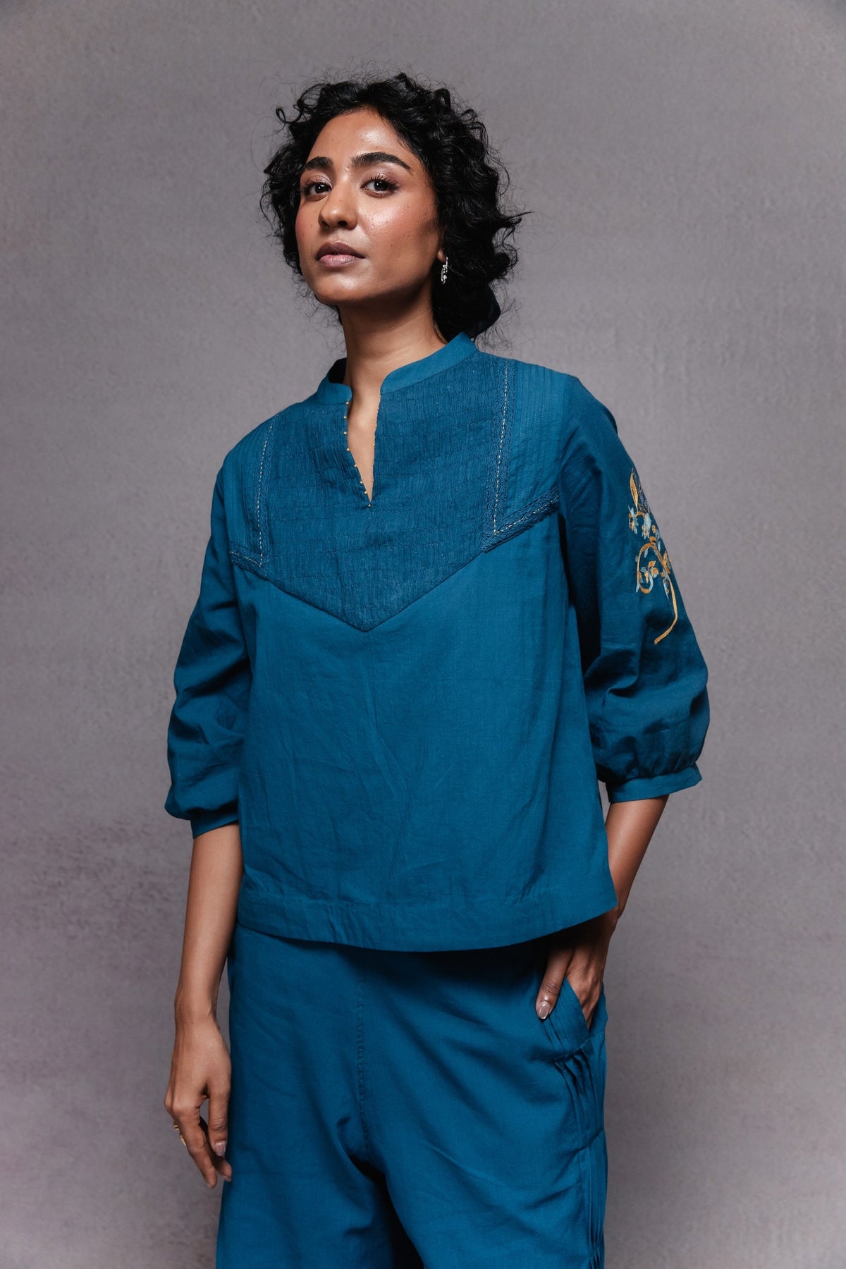 Terra Top in Blue - CiceroniTopsSubbah