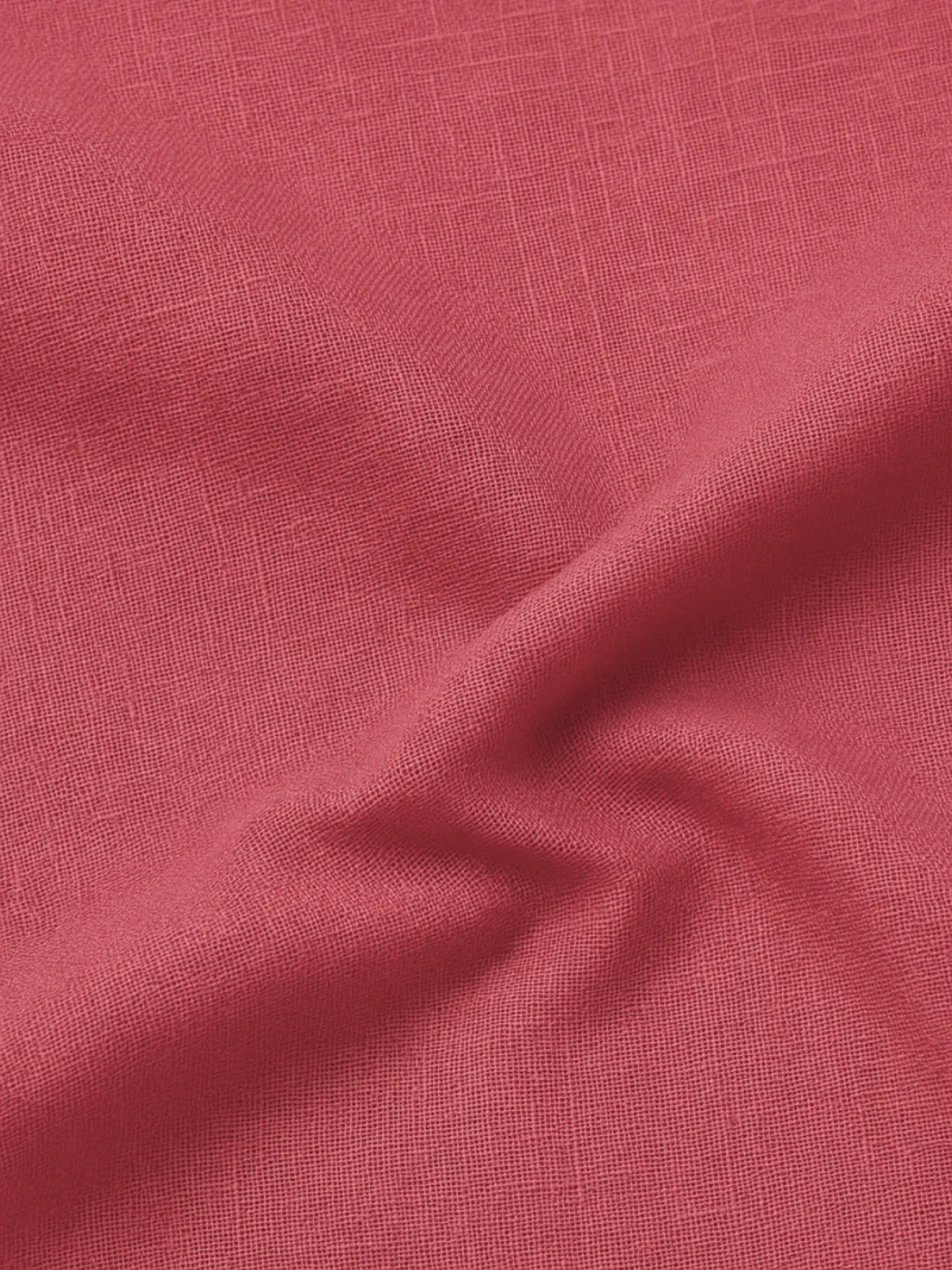 Terracotta Red 100% Pure Linen Shirt - CiceroniMen Shirtsbhrāta