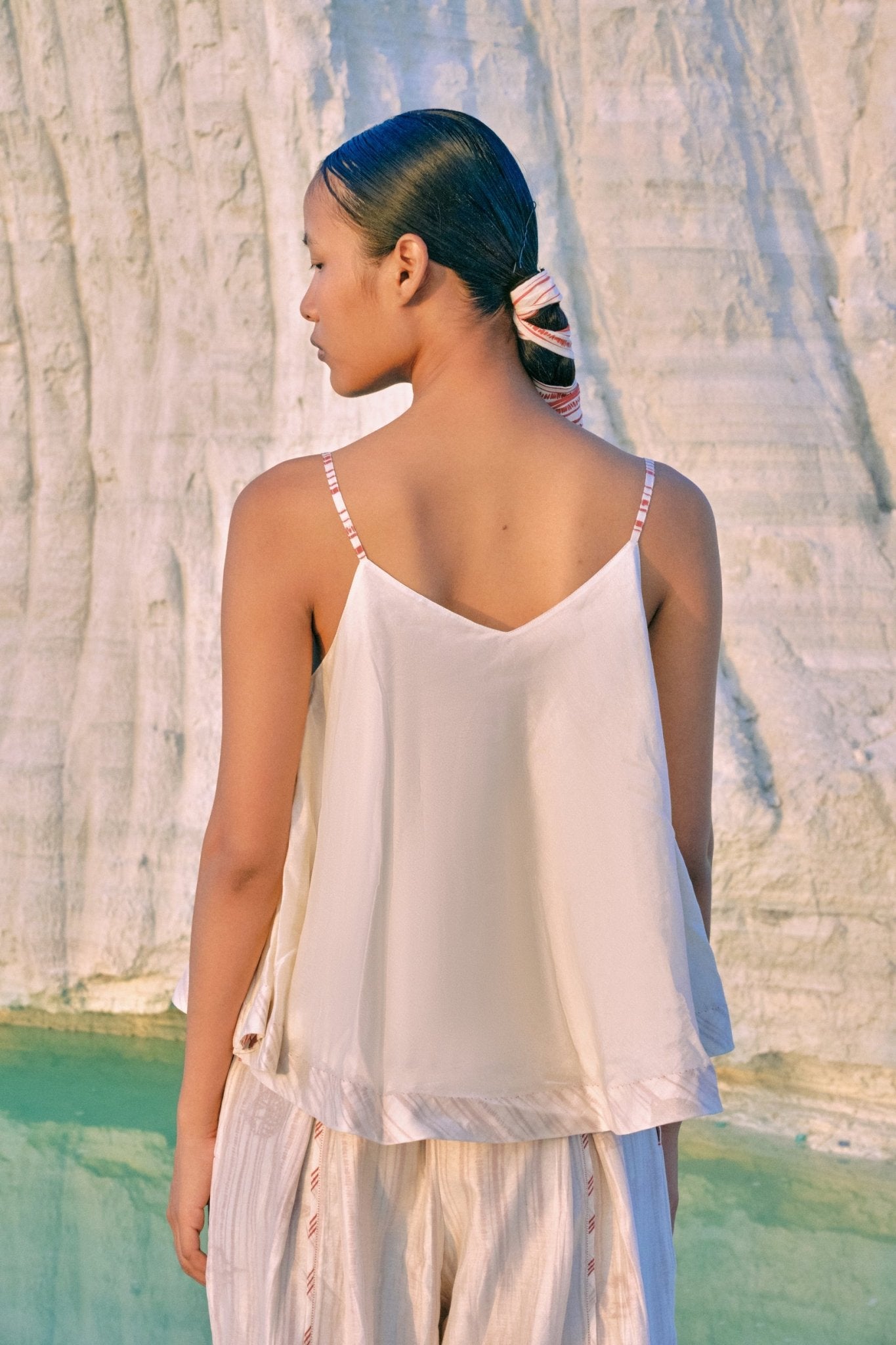 ⁠Thazin Strap Top - CiceroniTopsAhmev