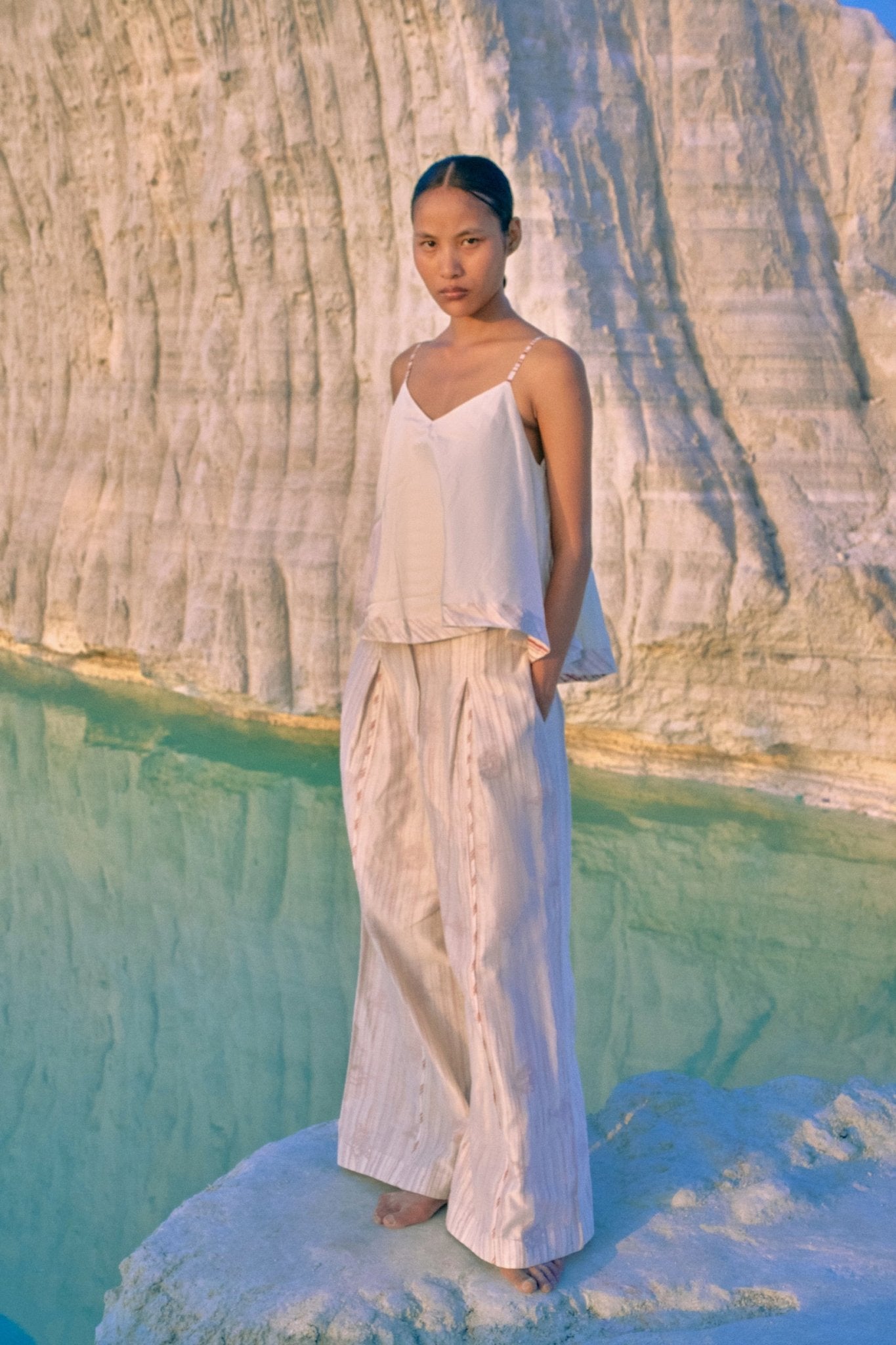 ⁠Thazin Strap Top - CiceroniTopsAhmev