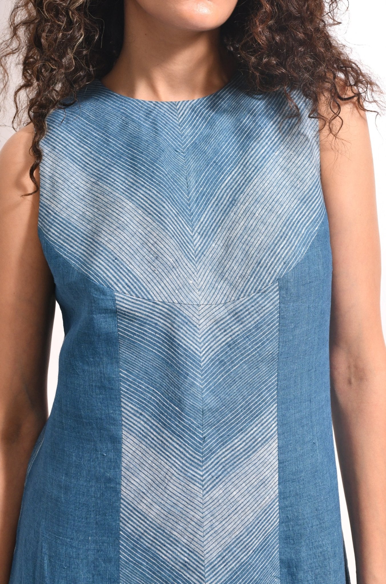 The Angelou Dress - French Blue - CiceroniDressesHiranya