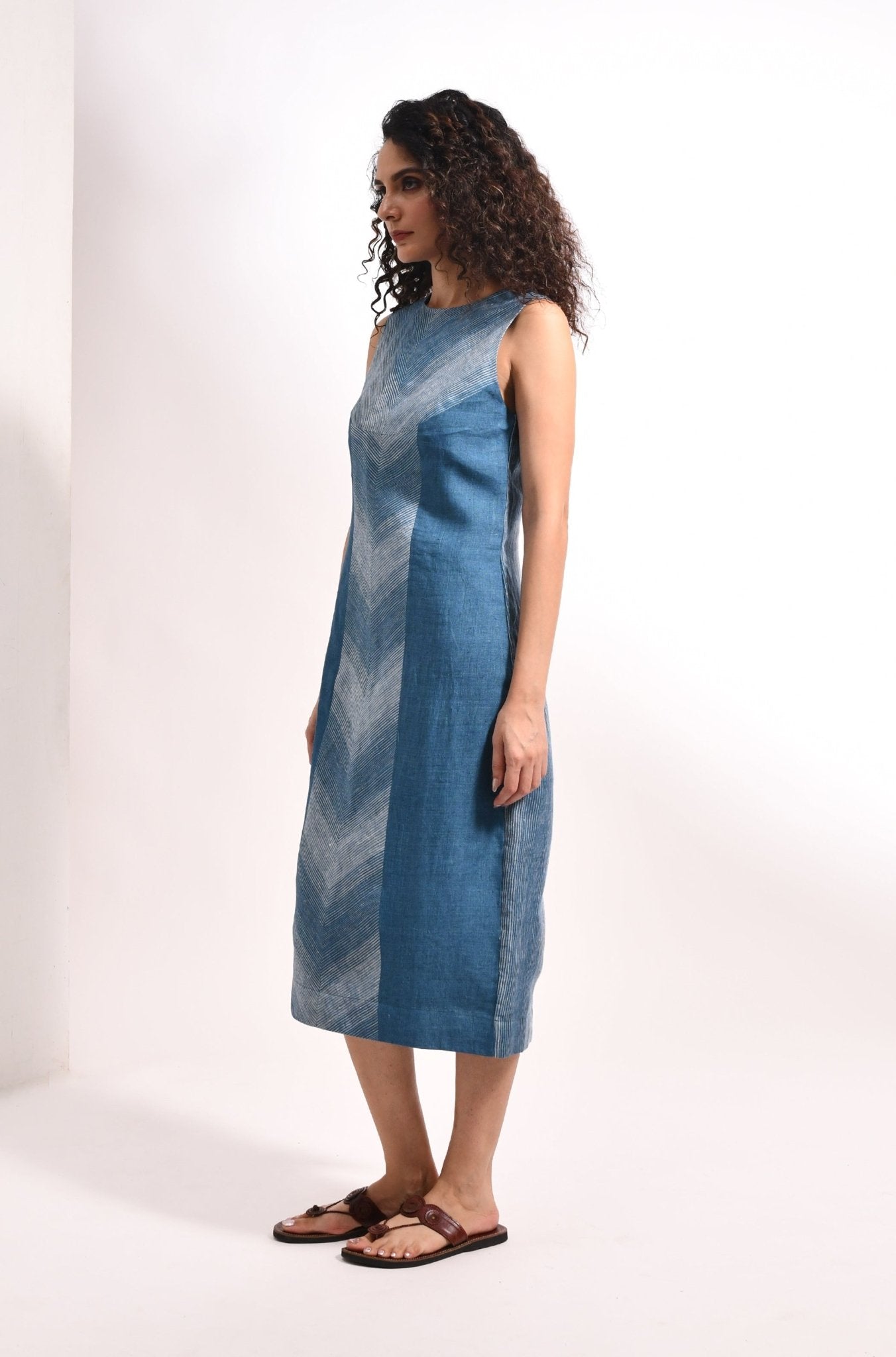 The Angelou Dress - French Blue - CiceroniDressesHiranya
