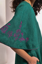 The Bell Set – Forest Green - CiceroniKurta Set, Festive WearHiranya