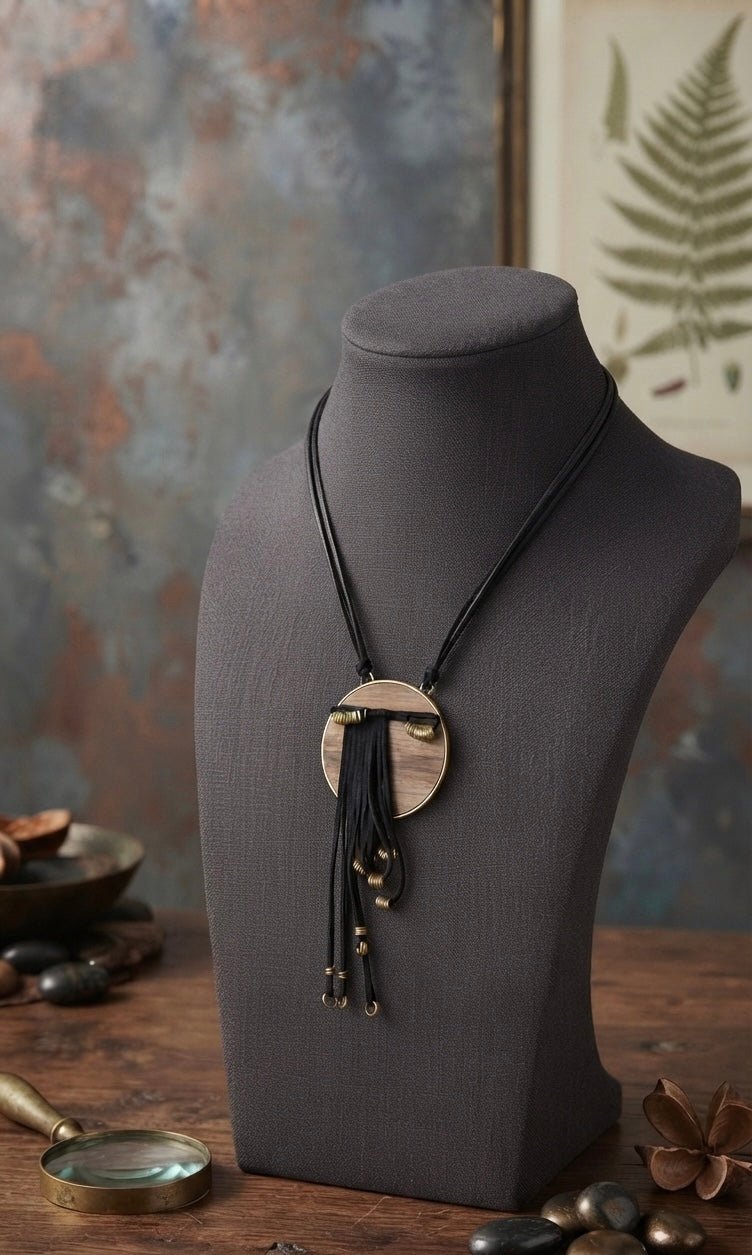 The Eclipse Tassel Necklace - CiceroniNecklaceZaza by Somya