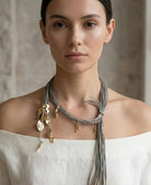 The Falling Leaf Necklace - CiceroniNecklaceZaza by Somya