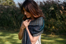 The Gingham Peace Silk Scarf - CiceroniScarfAeshaane