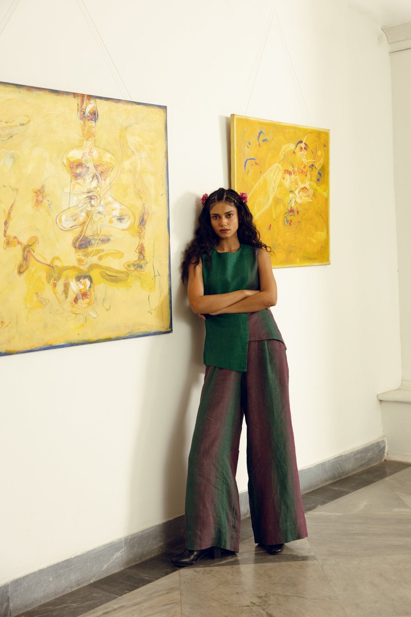 The Gloria Set - Forest Green - CiceroniCo - ord SetHiranya