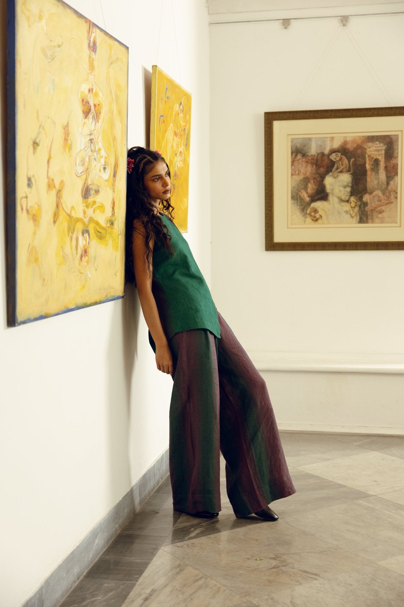 The Gloria Set - Forest Green - CiceroniCo - ord SetHiranya