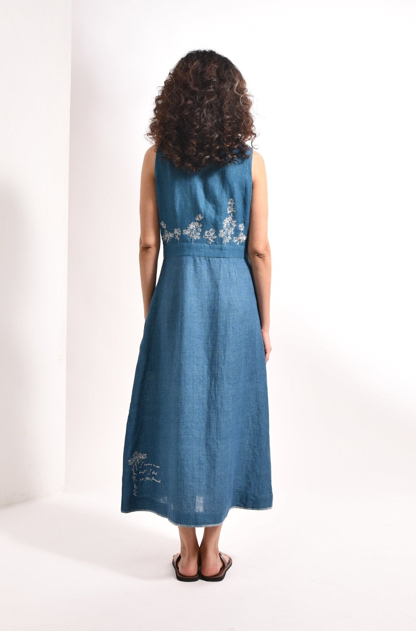 The Ruth Dress - French Blue - CiceroniDressesHiranya