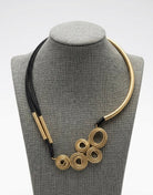 The Spiral Cluster Necklace - CiceroniNecklaceZaza by Somya