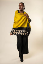 The Sun Tussar Peace Silk 3 in 1 Cape - CiceroniCapeAeshaane