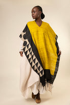 The Sun Tussar Peace Silk 3 in 1 Cape - CiceroniCapeAeshaane