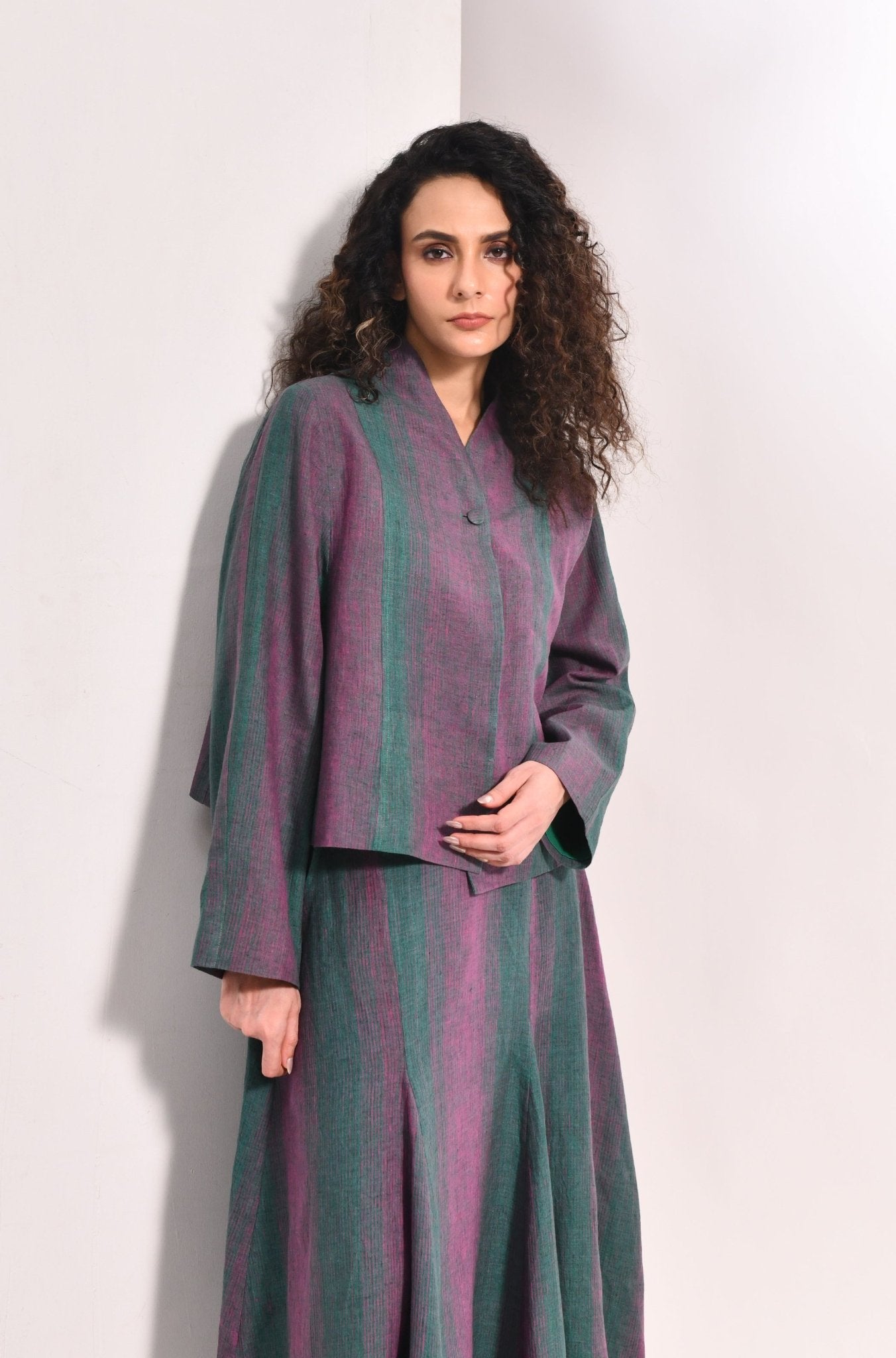 The Viginia Set - Forest Green - CiceroniSkirt SetHiranya