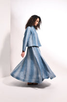 The Viginia Set - French Blue - CiceroniSkirt SetHiranya