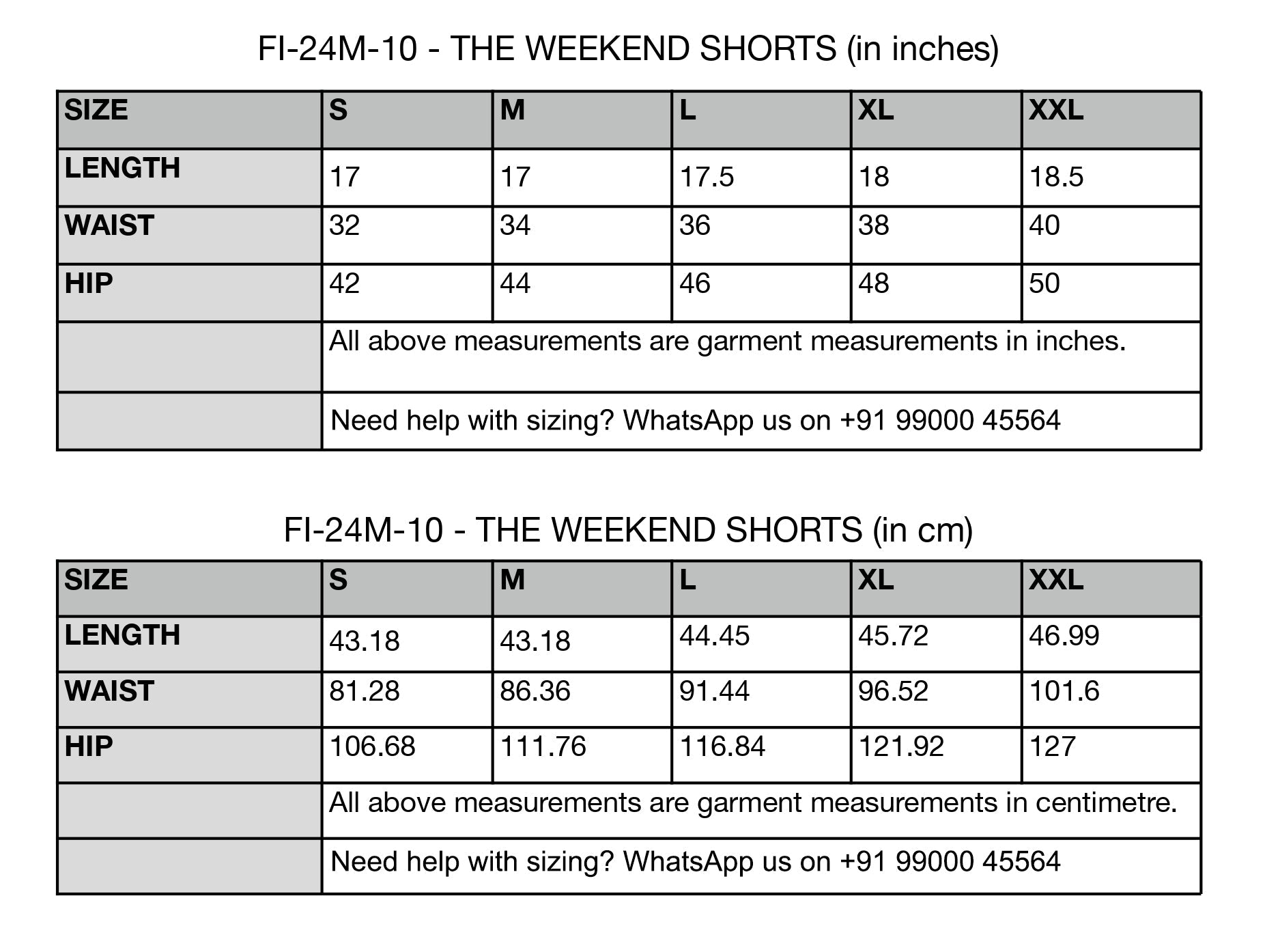 The Weekend Shorts - CiceroniShortsAnushé Pirani