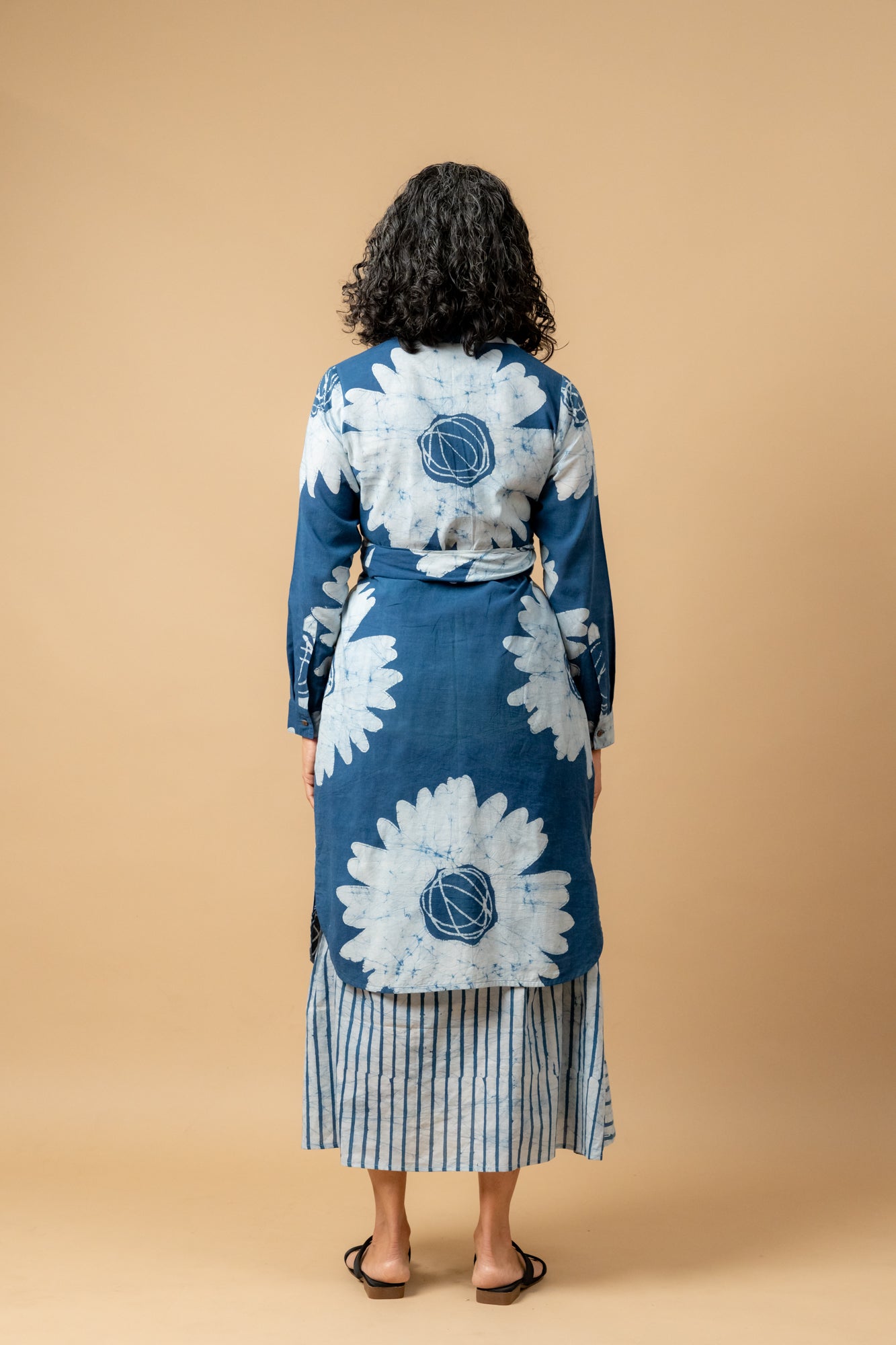 Thea Batik Flower Dress - CiceroniDressesDoodlage