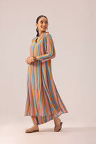 Thea Kurta Pant Set - Multicoloured - CiceroniKurta Set, Everyday WearLabel Shreya Sharma