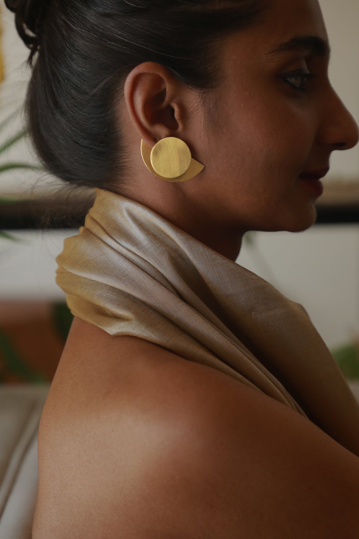 Theia - Half Moon Earring - CiceroniEarringsLukka Chuppi