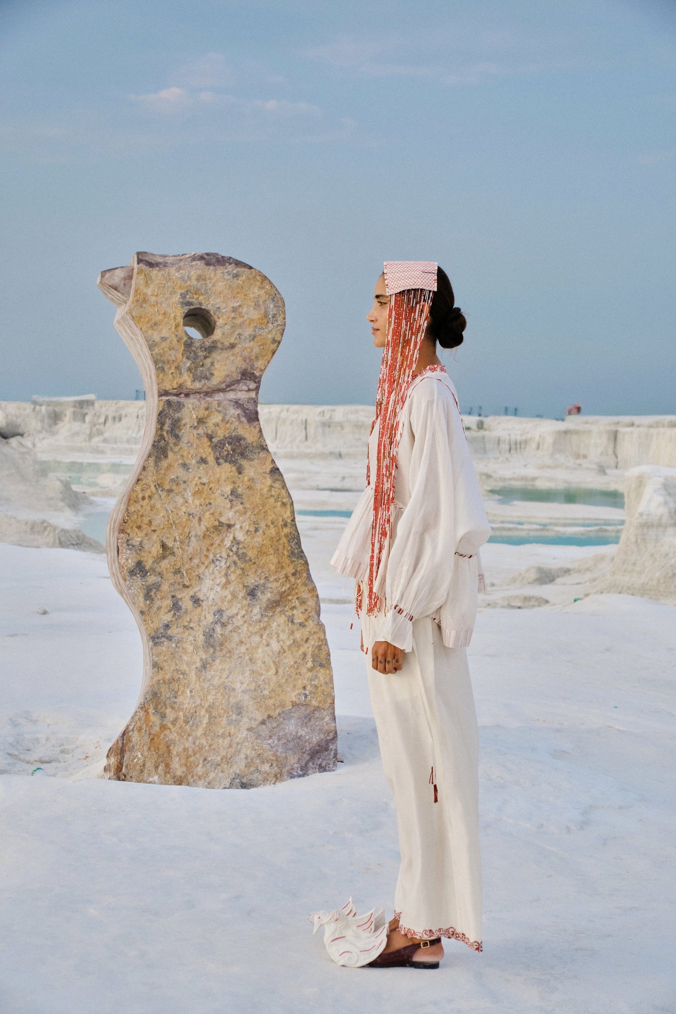 Thiri Embroidered Pants - CiceroniWomen PantsAhmev