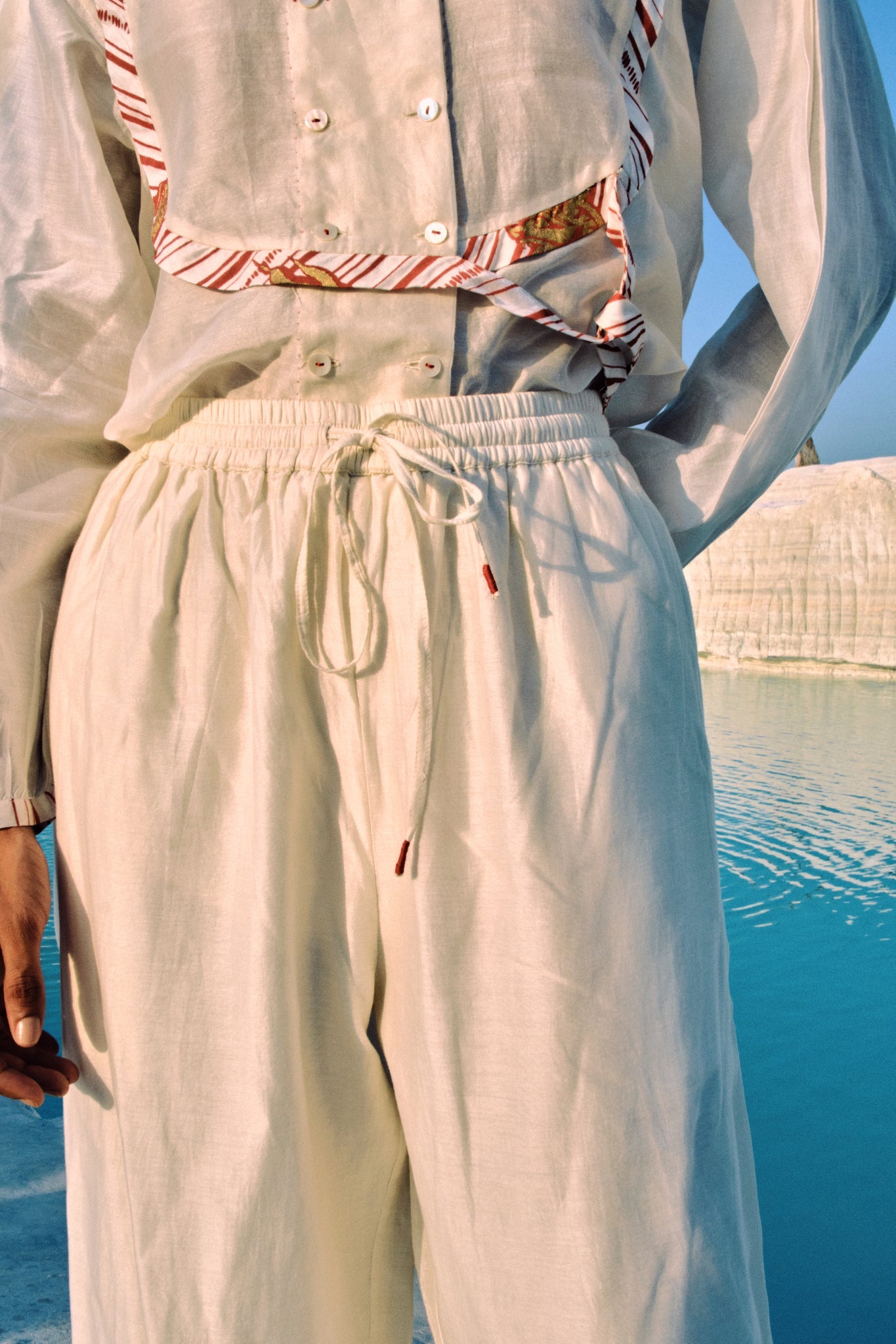 Thiri Embroidered Pants - CiceroniWomen PantsAhmev