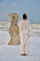 Thiri Embroidered Pants - CiceroniWomen PantsAhmev