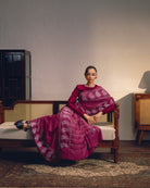 Thumri - Magenta - CiceroniSareeIra