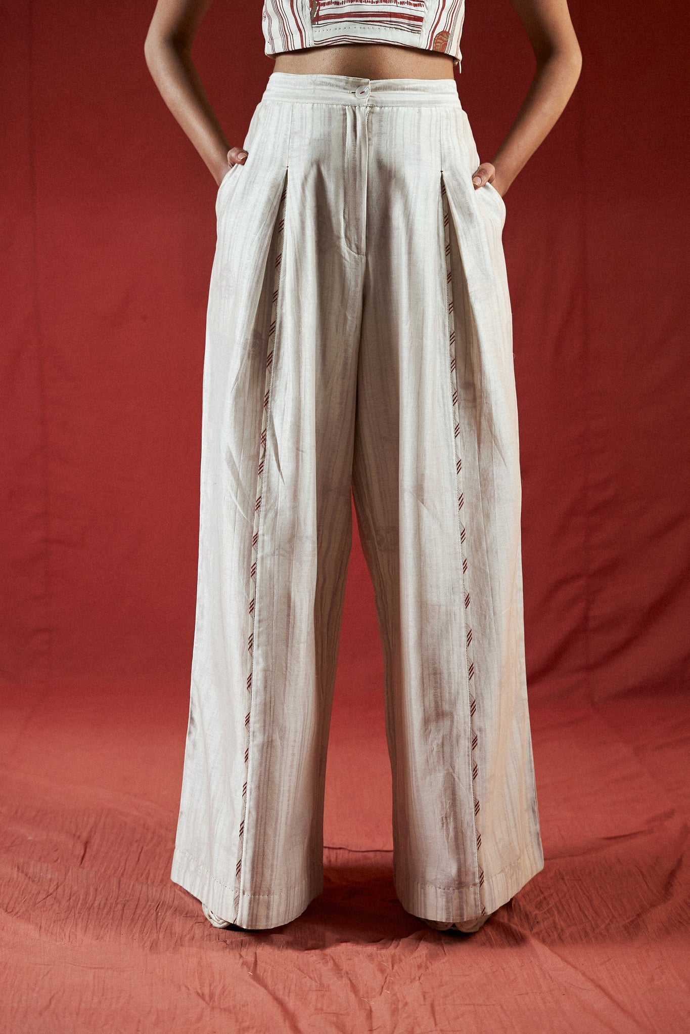 Thura Pleated Pant - CiceroniWomen PantsAhmev
